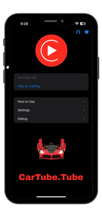 Cartube - Watch Youtube on Apple Carplay & Android/ios